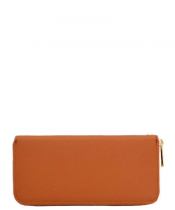 Fashion Textured Wallet W1168 BROWN
